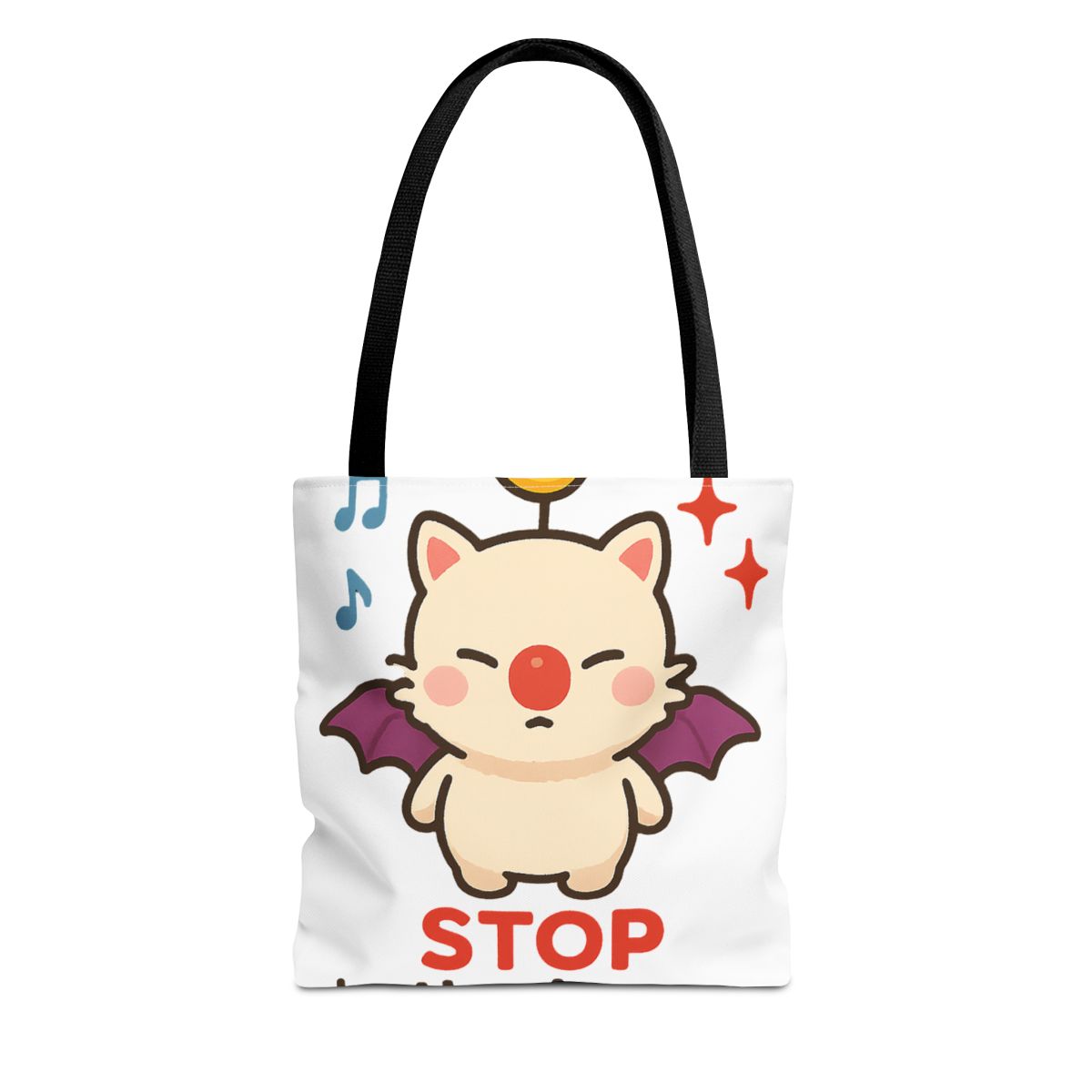 Cute Moogle Final Fantasy Reusable Bags