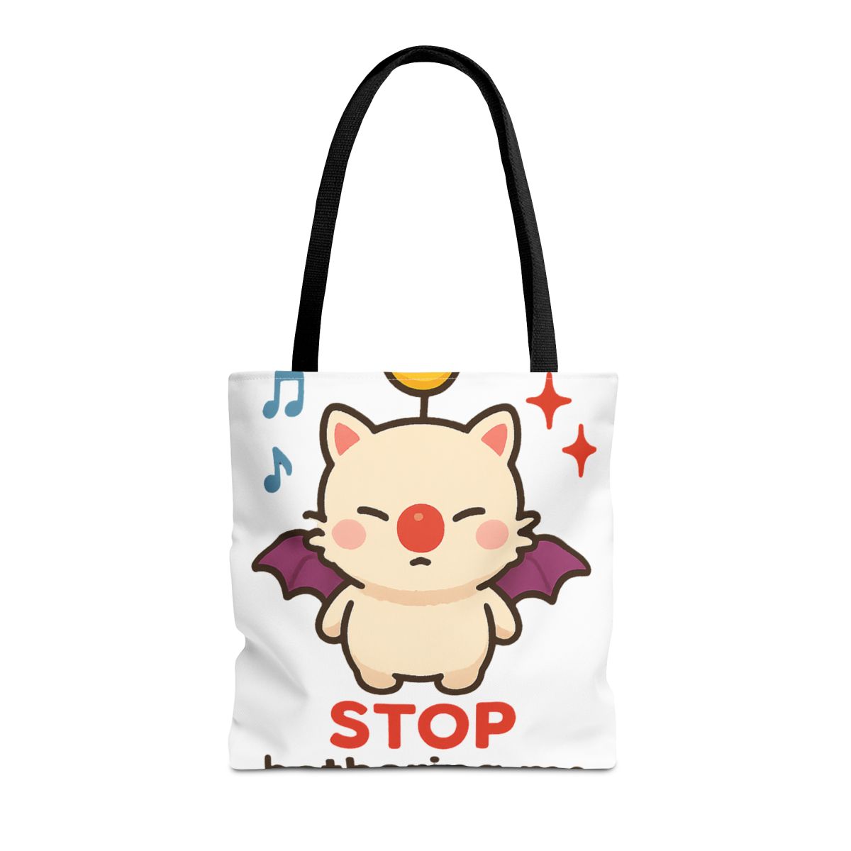 Cute Moogle Final Fantasy Reusable Bags - alternate angle 2, merchandise