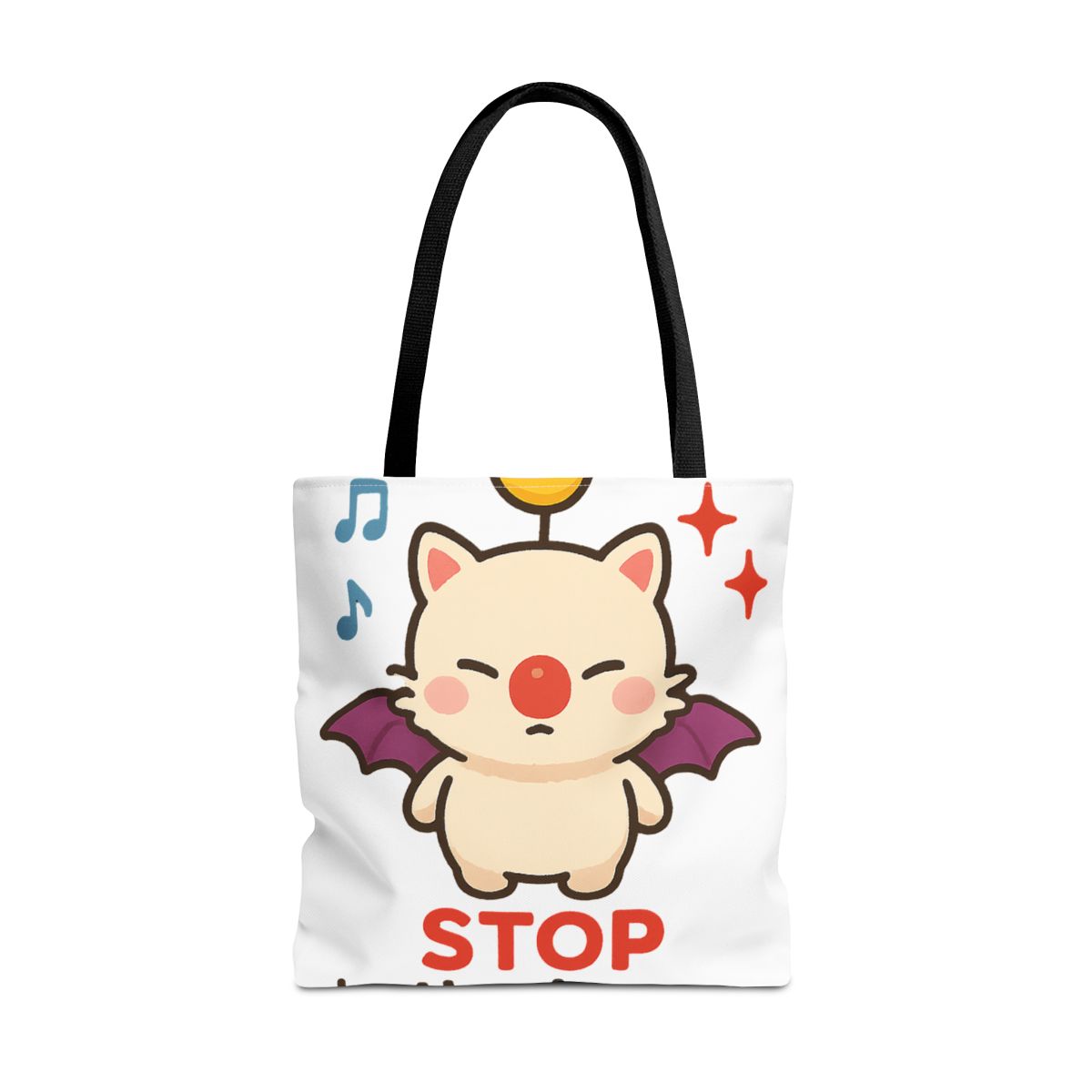 Cute Moogle Final Fantasy Reusable Bags - alternate angle 3, merchandise