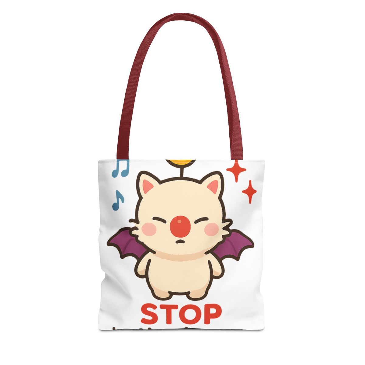 Cute Moogle Final Fantasy Reusable Bags - alternate angle 4, merchandise