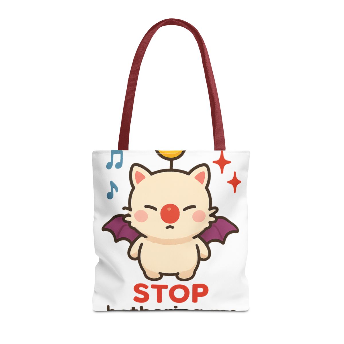 Cute Moogle Final Fantasy Reusable Bags - alternate angle 5, merchandise