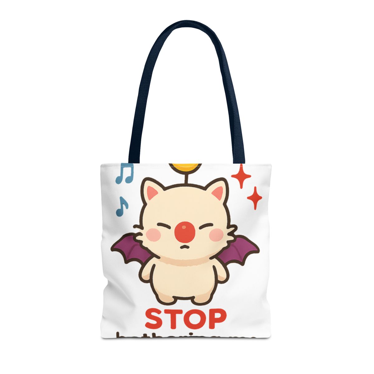 Cute Moogle Final Fantasy Reusable Bags - alternate angle 3, merchandise