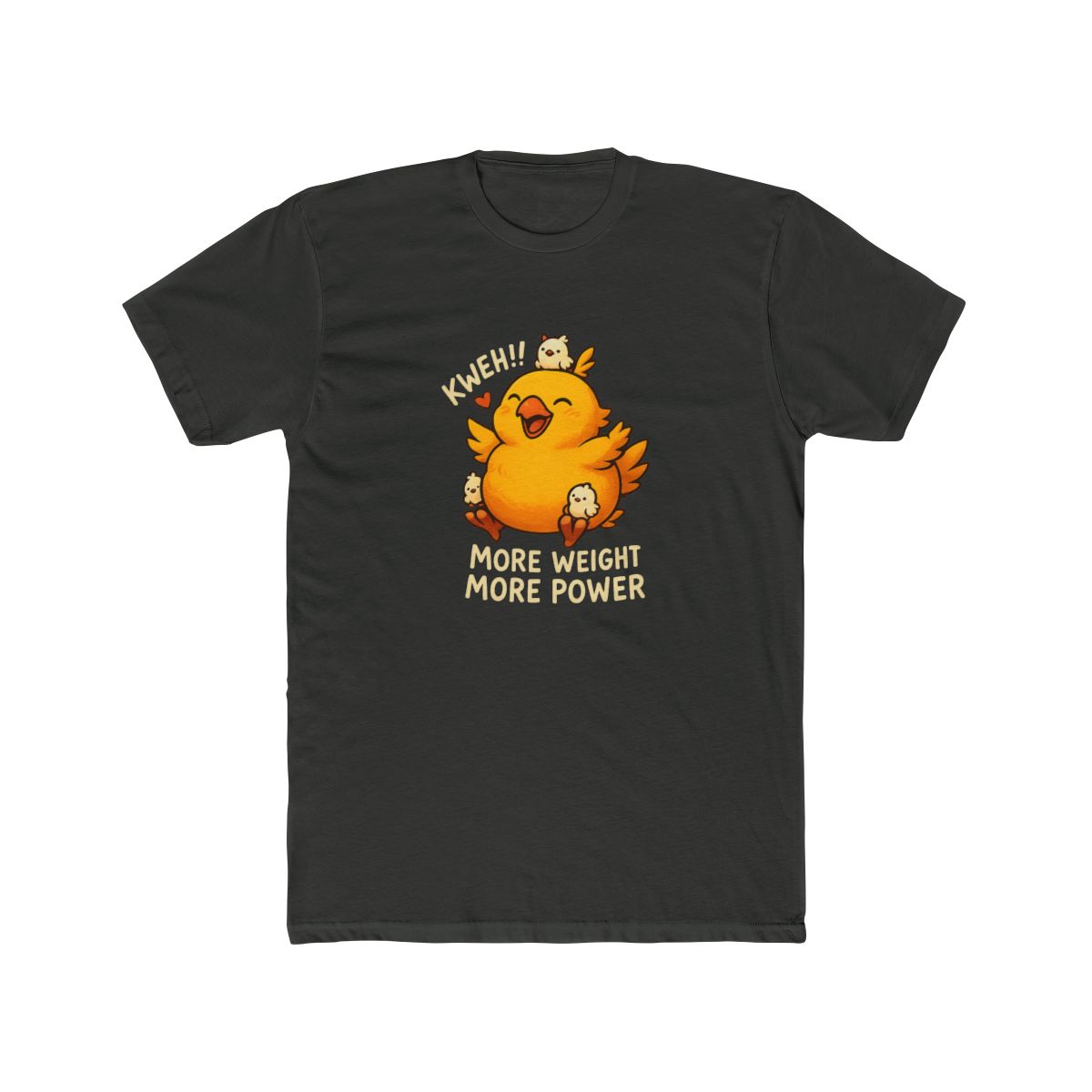 Adorable Fat Chocobo Kweh Final Fantasy T Shirt
