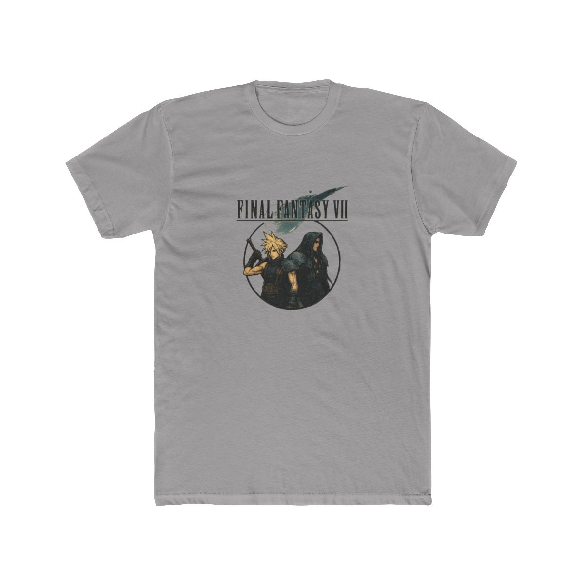 Iconic Final Fantasy VII Cloud vs Sephiroth T Shirt