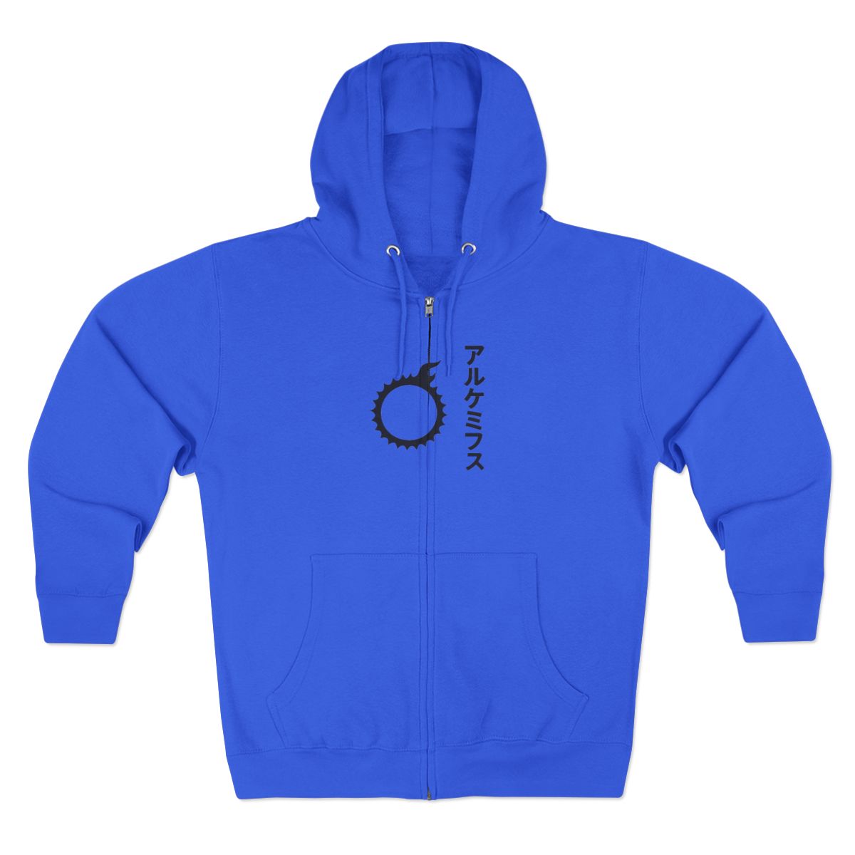 FFXIV Logo Zip Hoodie with JP Sleeve Text - alternate angle 5, merchandise