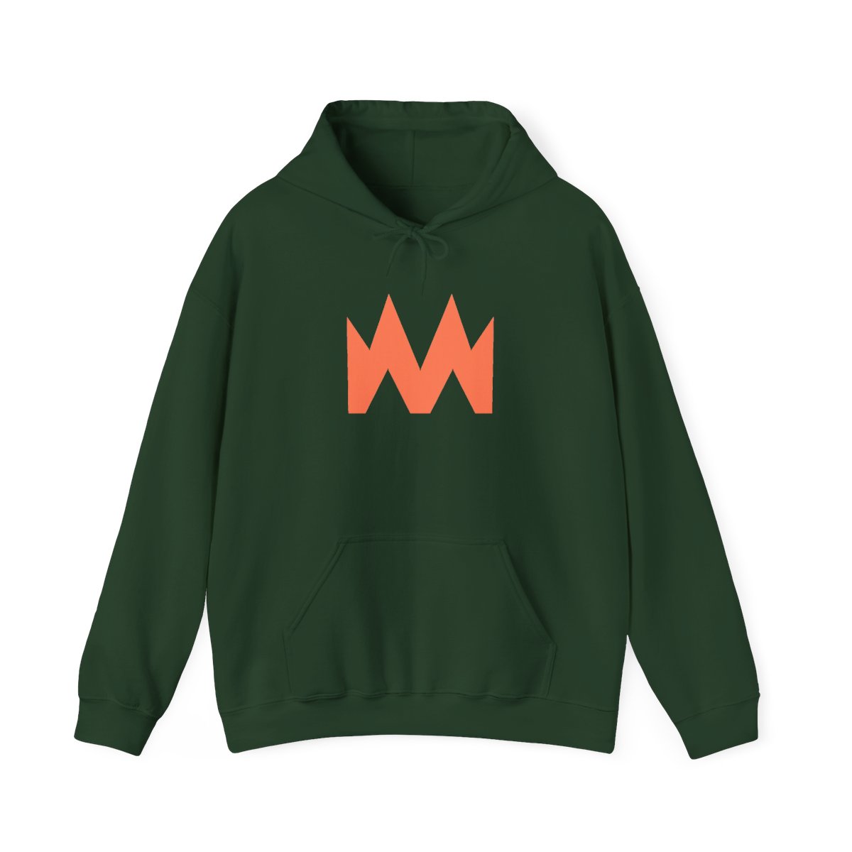 Bold Red Jagged Pattern White Hoodie - alternate angle 4, merchandise