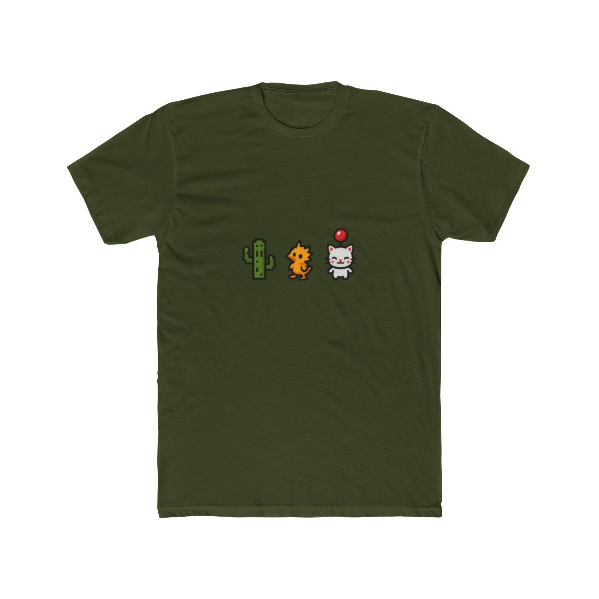 Whimsical Cactus Chick & Balloon Cat T Shirt - alternate angle 5, merchandise