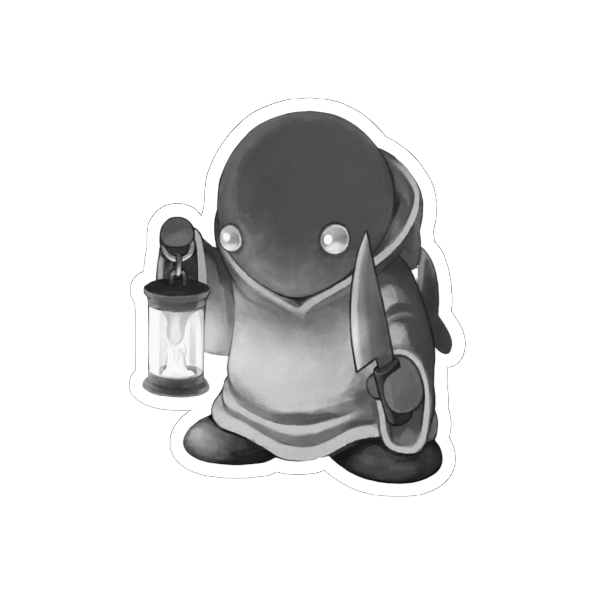 Final Fantasy Tonberry Mascot Sticker | Cute FF Gamer Decal