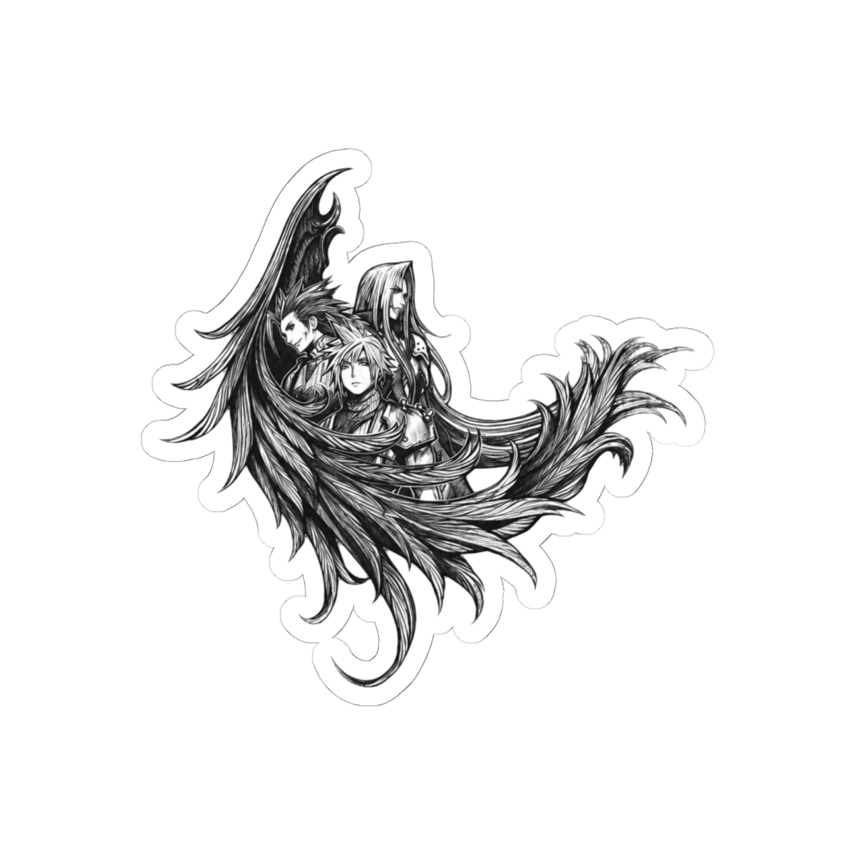 Final Fantasy VII Epic RPG Sticker | Bold Vinyl Decal