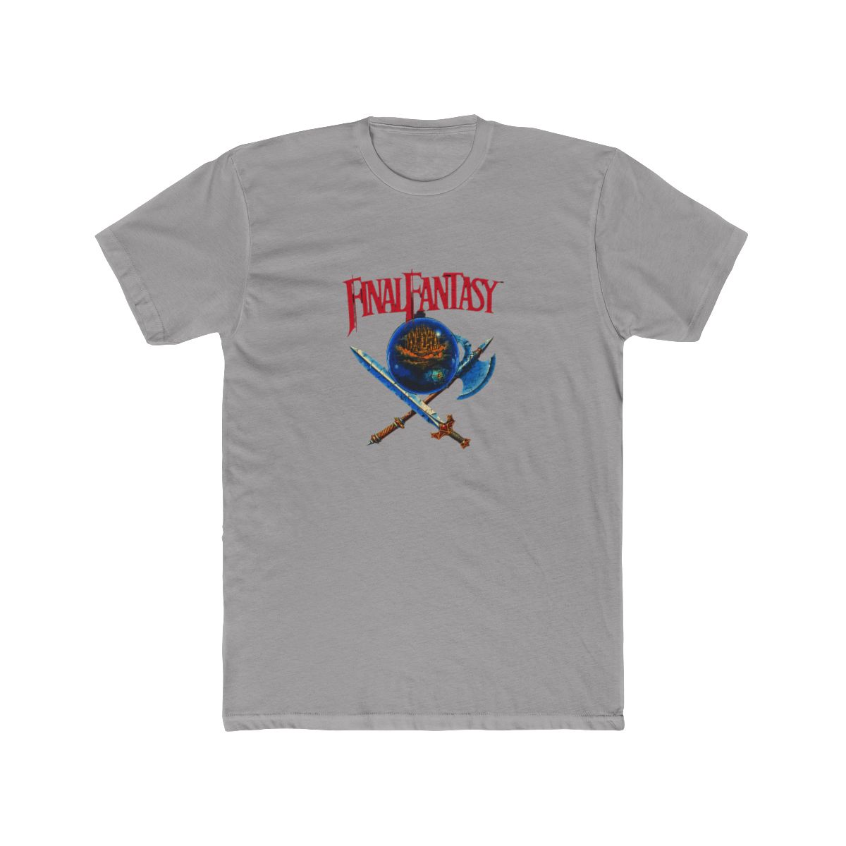 Retro Final Fantasy Classic Logo T Shirt - OG Gamer Gift