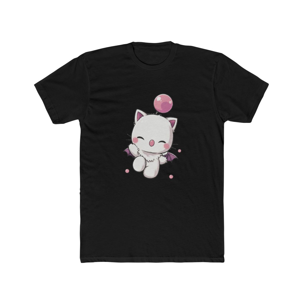 Hello Kupo Moogle Final Fantasy T Shirt - Adorable Gamer Gift - alternate angle 3, merchandise