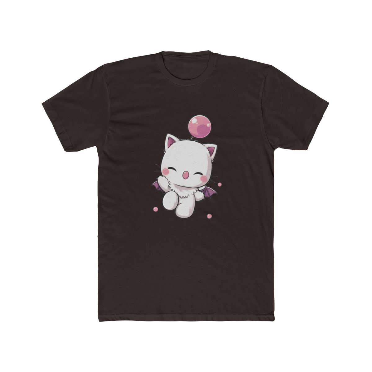 Hello Kupo Moogle Final Fantasy T Shirt - Adorable Gamer Gift - alternate angle 2, merchandise