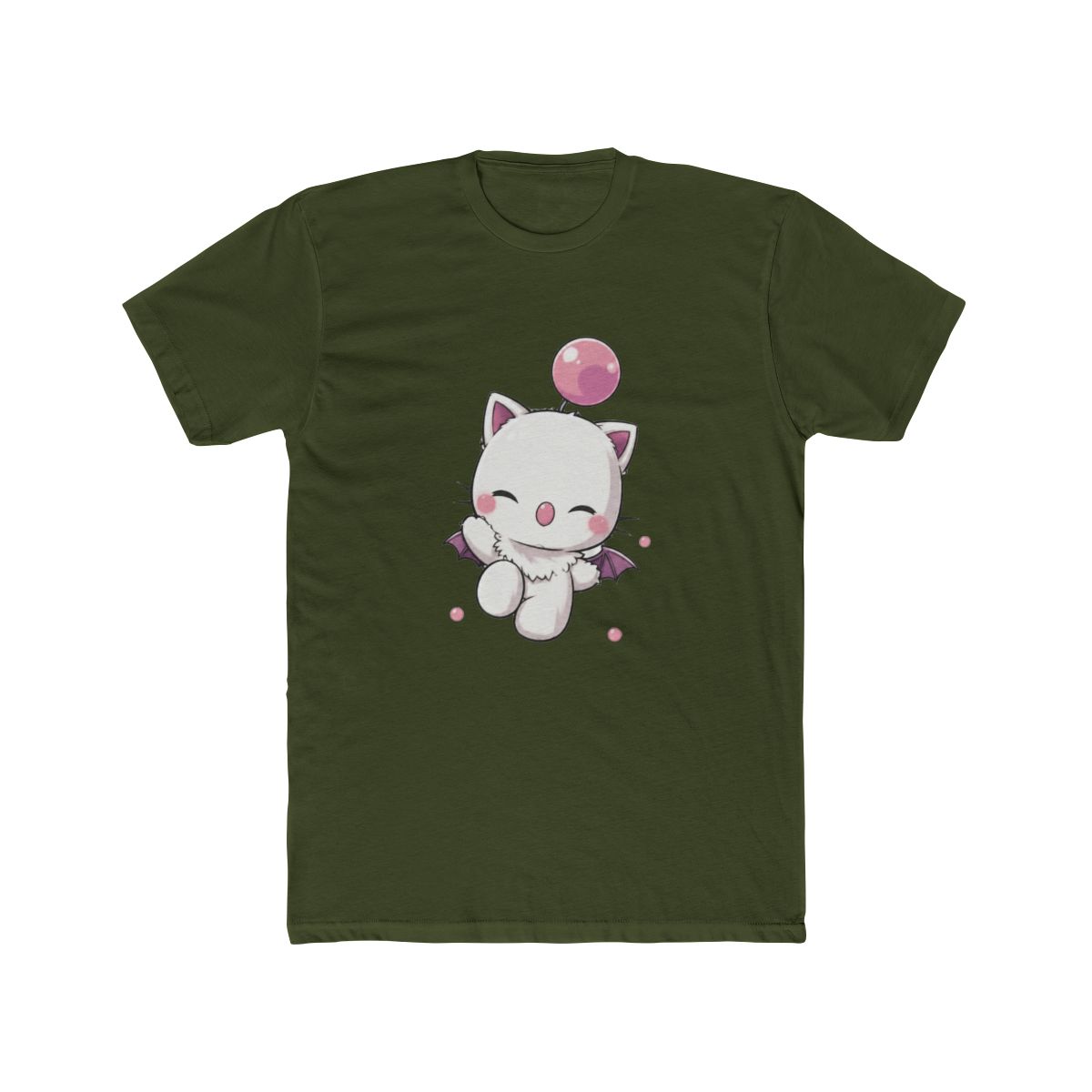 Hello Kupo Moogle Final Fantasy T Shirt - Adorable Gamer Gift - alternate angle 5, merchandise