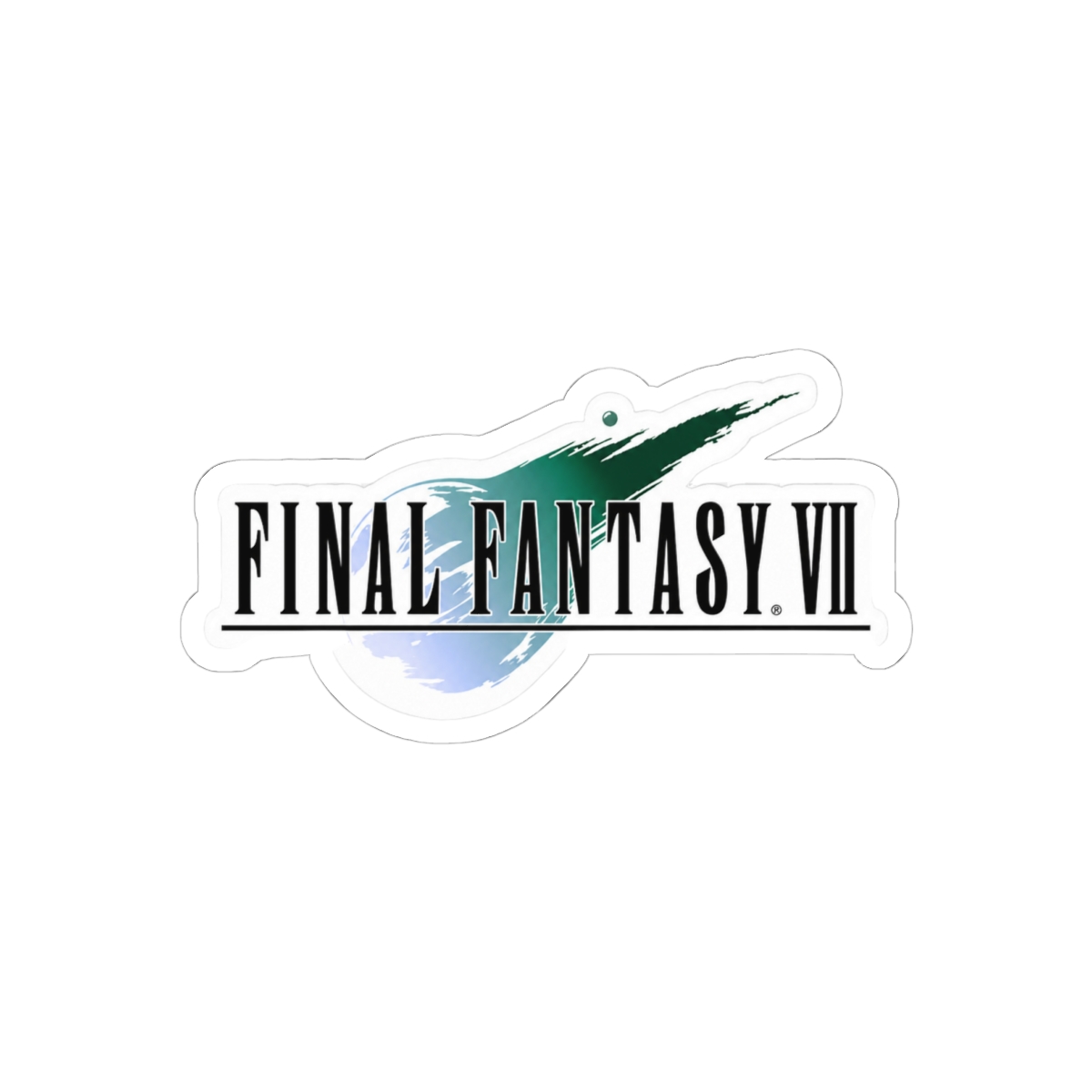 Final Fantasy 7 Classic Logo Sticker | Iconic Vinyl Decal