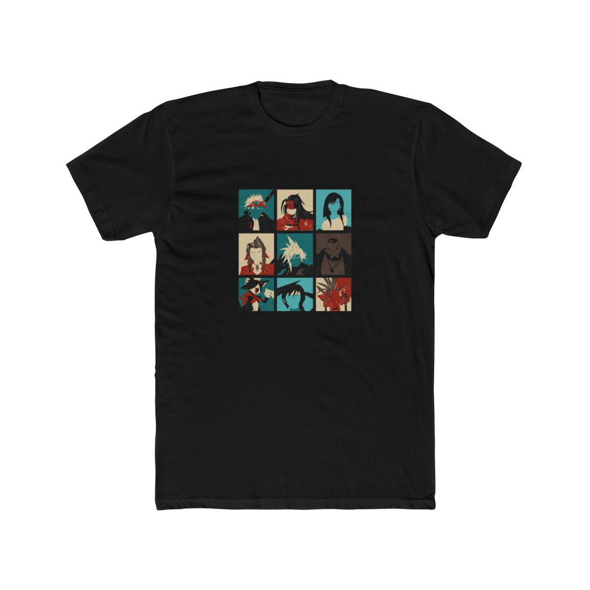 Epic Fantasy Final Seven Adventure T Shirt - alternate angle 3, merchandise