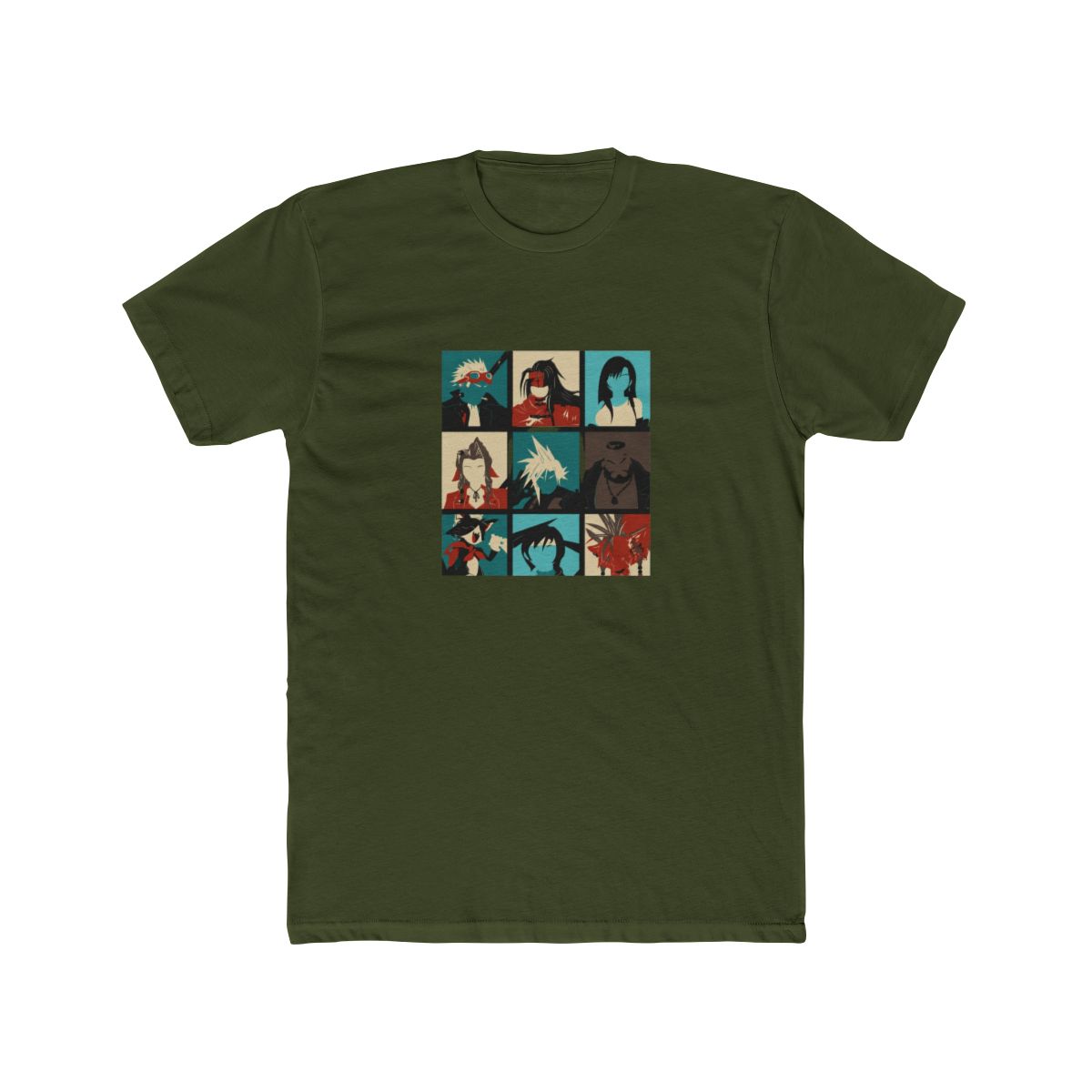 Epic Fantasy Final Seven Adventure T Shirt - alternate angle 5, merchandise