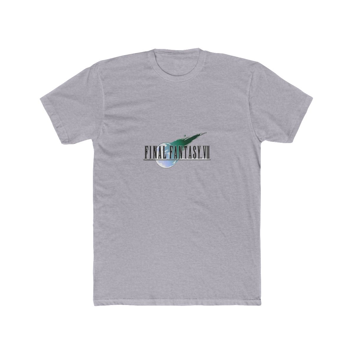 Iconic Final Fantasy VII Classic Logo T Shirt - alternate angle 3, merchandise