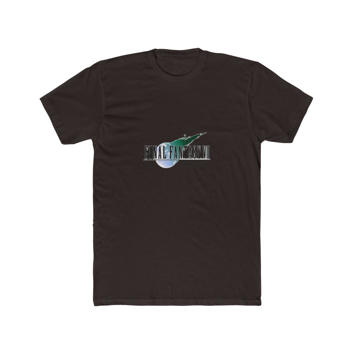 Iconic Final Fantasy VII Classic Logo T Shirt - alternate angle 2, merchandise