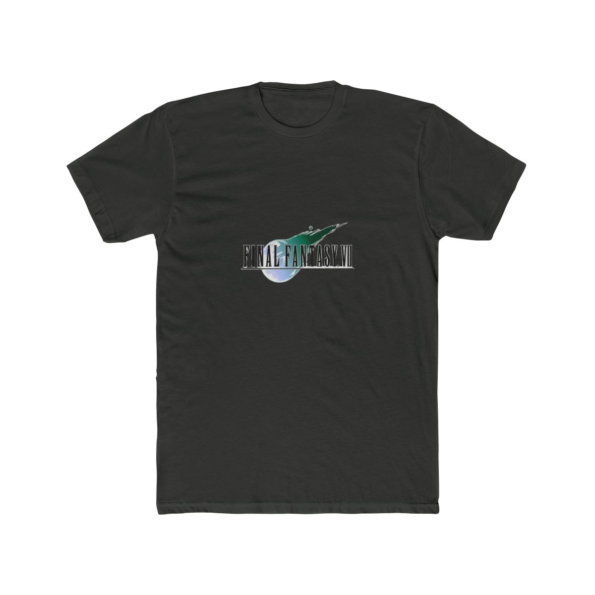 Iconic Final Fantasy VII Classic Logo T Shirt - alternate angle 5, merchandise