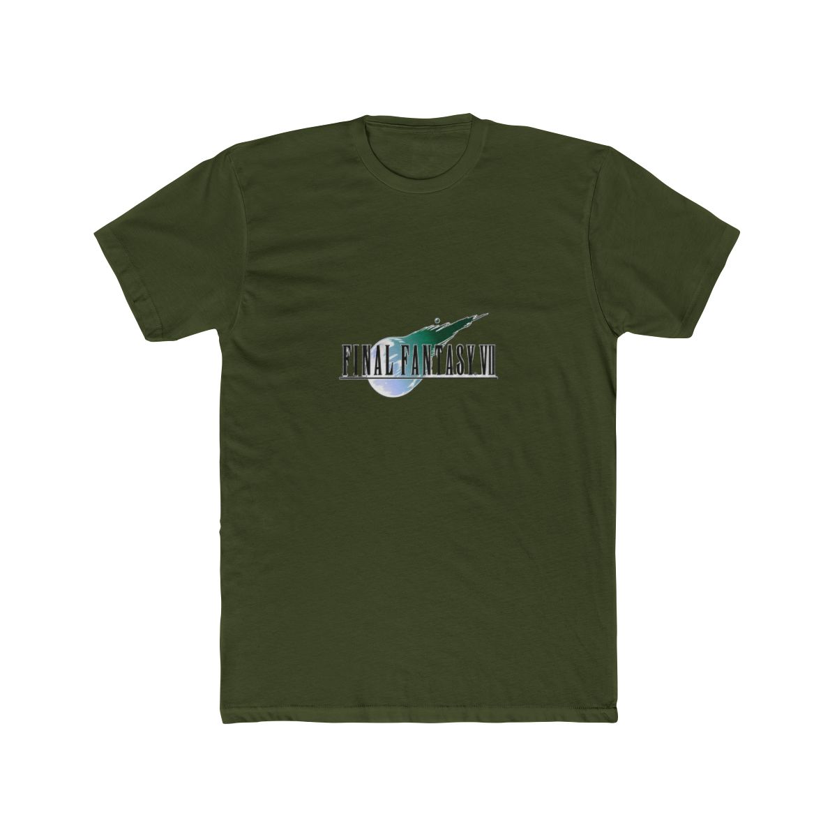 Iconic Final Fantasy VII Classic Logo T Shirt - alternate angle 4, merchandise