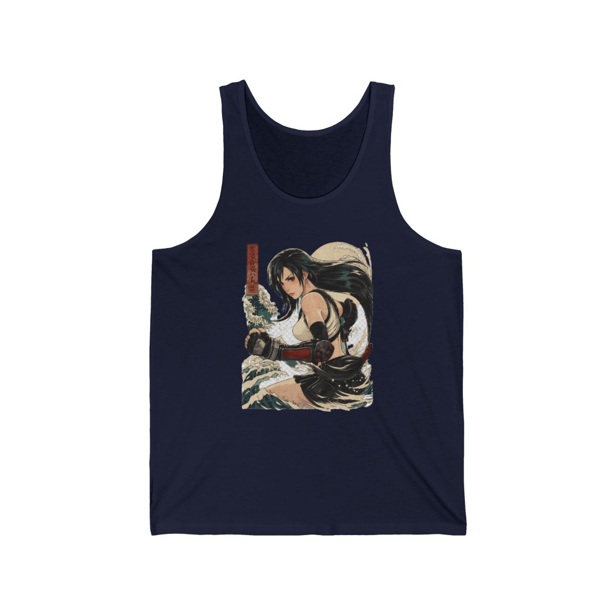Traditional Tifa Lockhart Final Fantasy Tank Top - FF7 Gamer Gift
