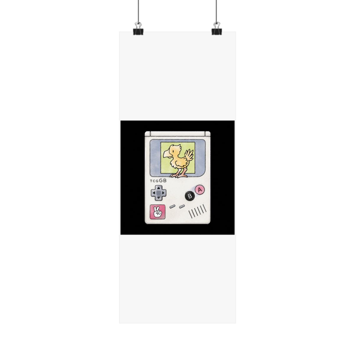 65 TCG-GB 15 - Chocobo (Final Fantasy Adventure) by Drew Wise - alternate angle 2, merchandise
