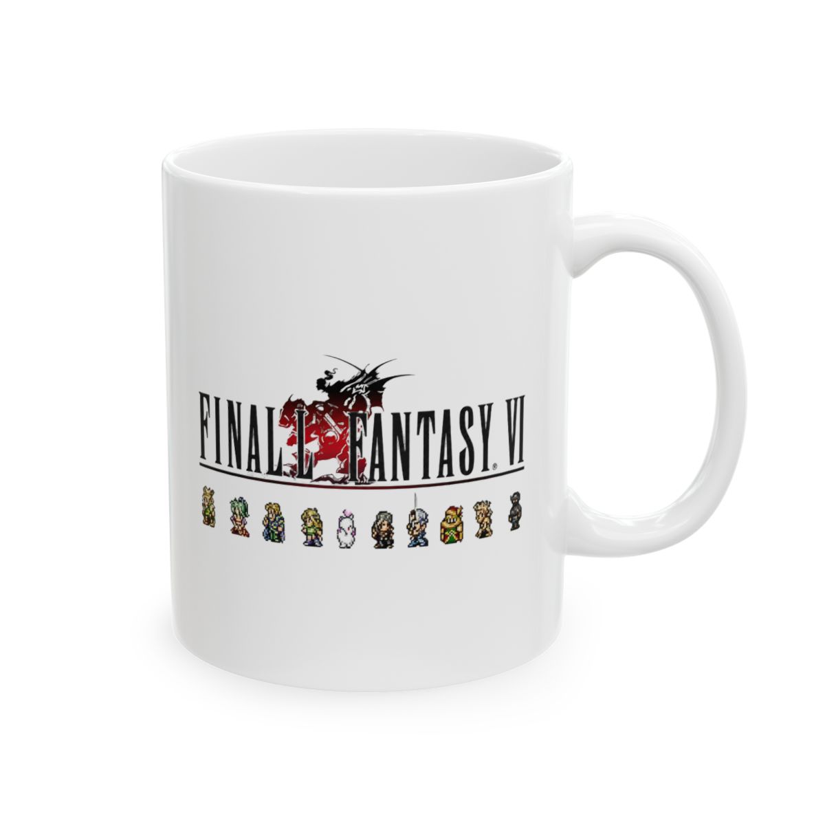 Final Fantasy 6 Mug - FF6 & FFVI