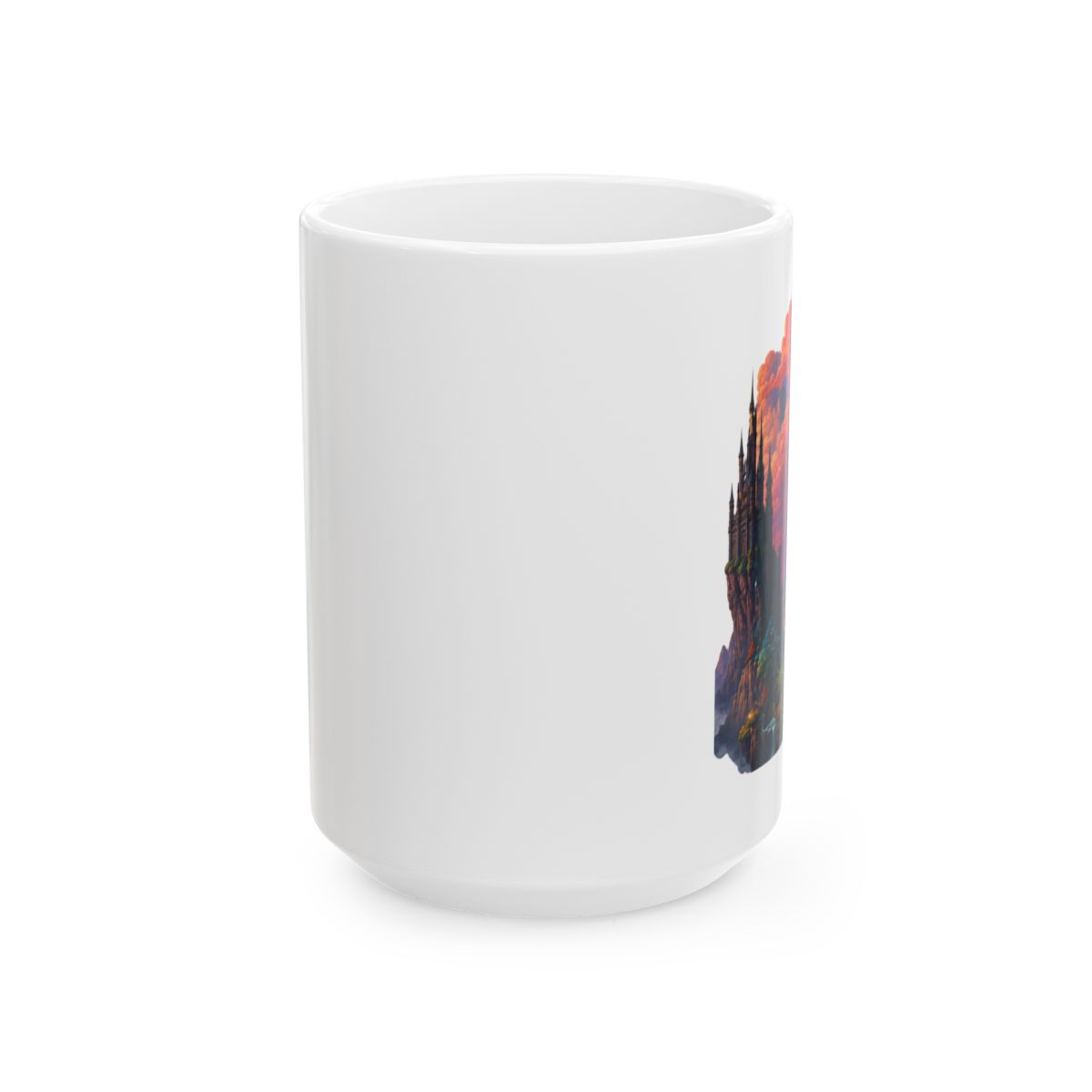 Double Your Dragon Fantasy Final Coffee Mug - alternate angle 2, merchandise