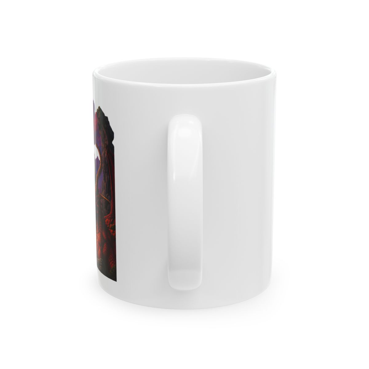Double Your Dragon Fantasy Final Coffee Mug - alternate angle 3, merchandise