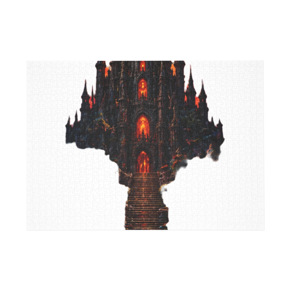 Double Your Dragon Fantasy Final Jigsaw Puzzle - alternate angle 1, merchandise