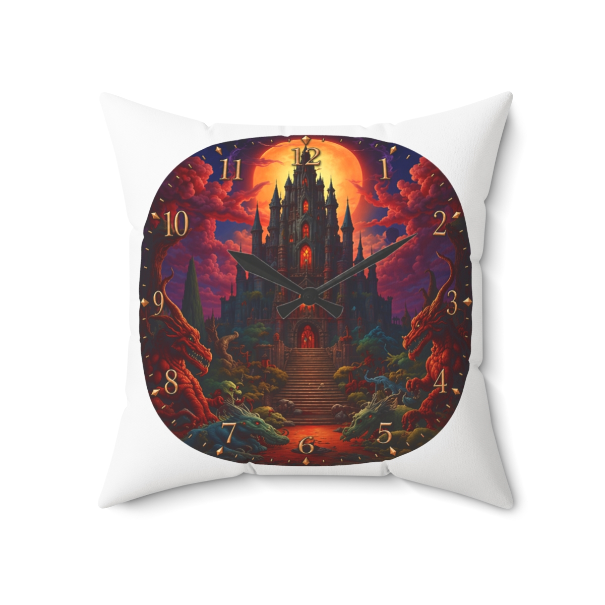 Double Your Dragon Fantasy Final Large Clock - alternate angle 5, merchandise