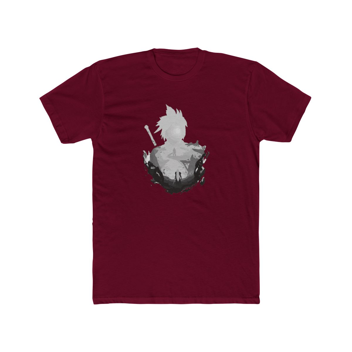 Another Reunion Grey V.:Final fantasy 7 remake T Shirt - alternate angle 3, merchandise