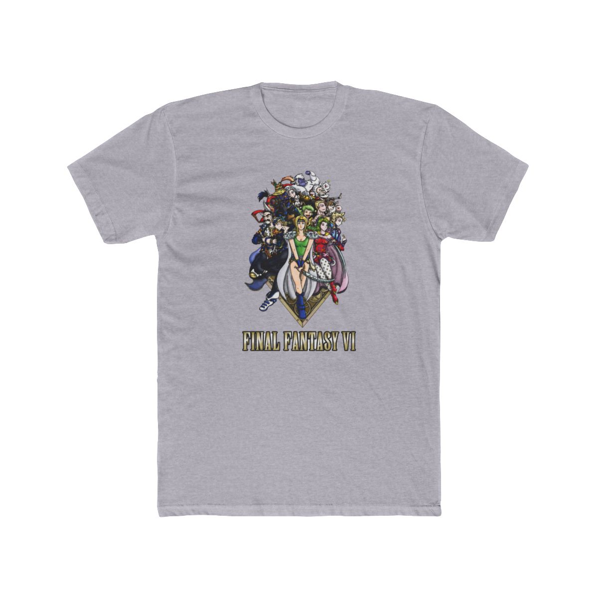 Final Fantasy VI Heroes T Shirt - alternate angle 4, merchandise
