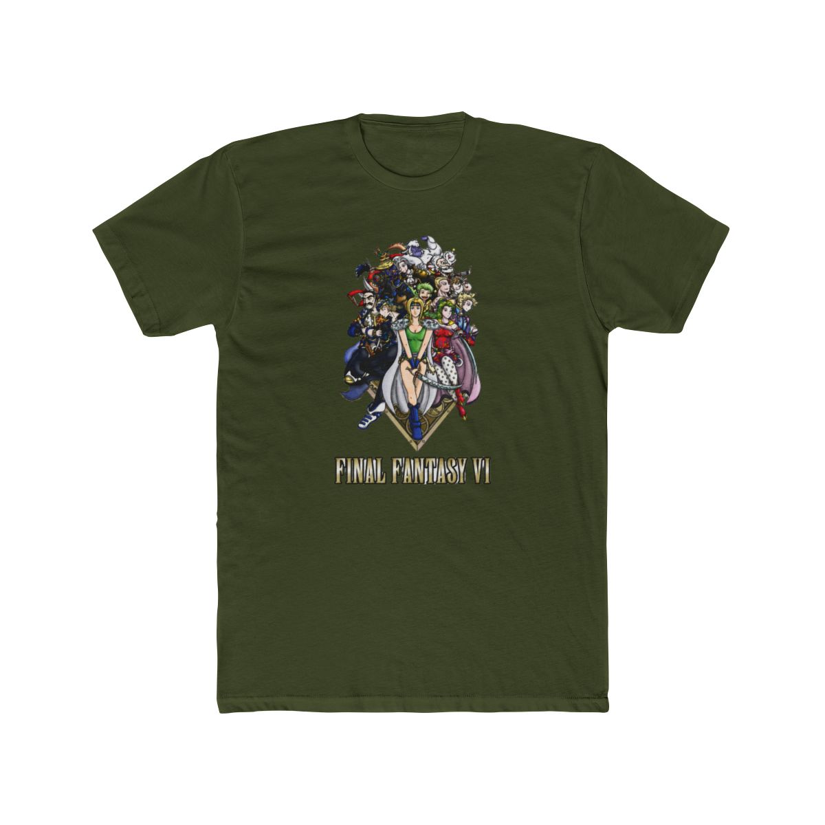 Final Fantasy VI Heroes T Shirt - alternate angle 5, merchandise