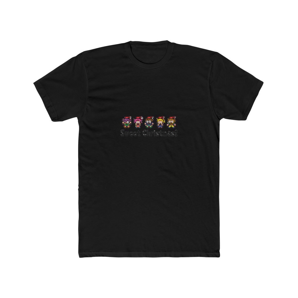 Final Fantasy V Group Sweet Christmas T Shirt - alternate angle 3, merchandise