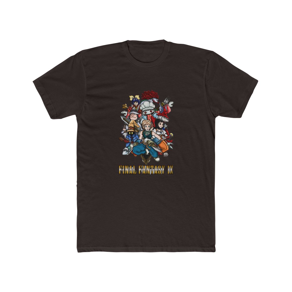 Final Fantasy IX Heroes T Shirt - alternate angle 2, merchandise