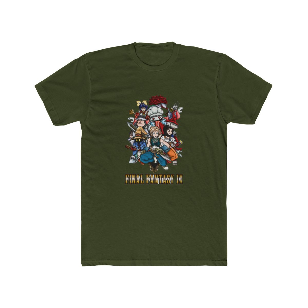 Final Fantasy IX Heroes T Shirt - alternate angle 5, merchandise