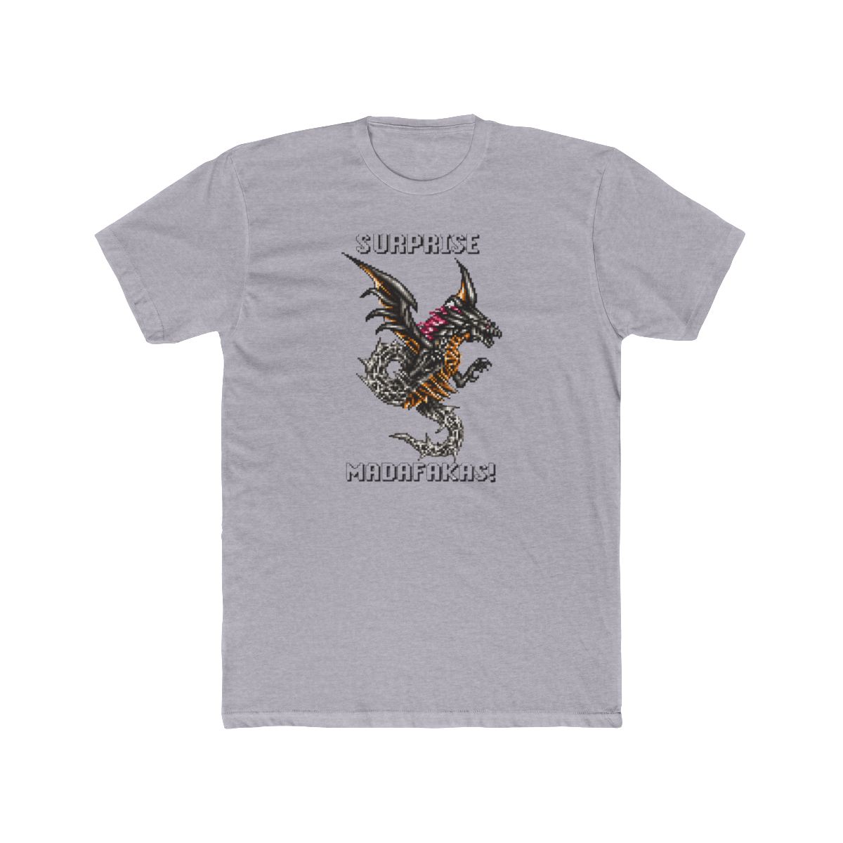 Surprise Madafakas Final Fantasy V Shinryu Version T Shirt - alternate angle 5, merchandise