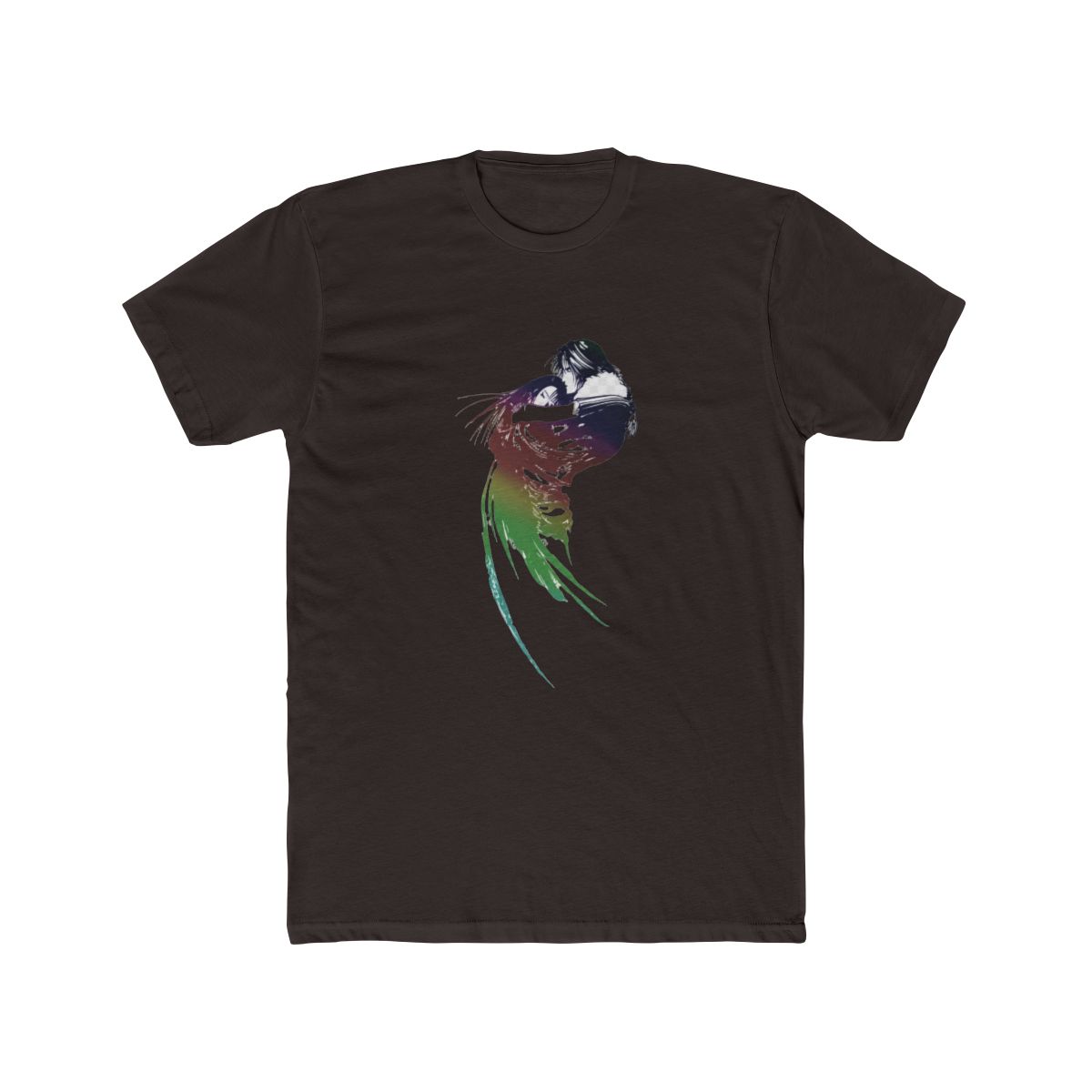 Final Fantasy 8 VIII Rainbow Logo T Shirt - alternate angle 2, merchandise