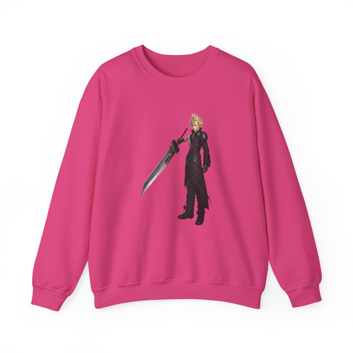 CHLOBLOM Cloud Strife T-Shirts Sephiroth Cosplay Costume Novelty Sweatshirt - alternate angle 2, merchandise