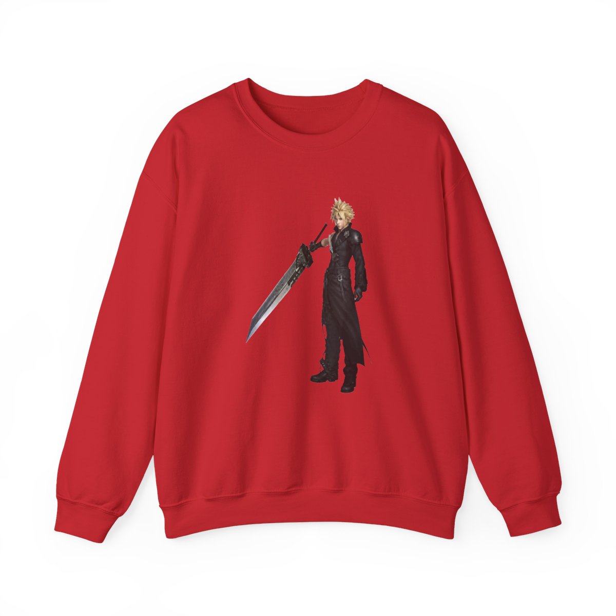 CHLOBLOM Cloud Strife T-Shirts Sephiroth Cosplay Costume Novelty Sweatshirt - alternate angle 3, merchandise