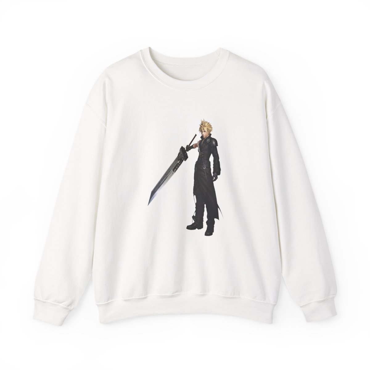 CHLOBLOM Cloud Strife T-Shirts Sephiroth Cosplay Costume Novelty Sweatshirt - alternate angle 4, merchandise