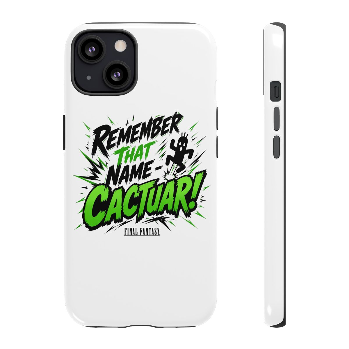 Final Fantasy "Remember That Name - Cactuar!" Phone Case