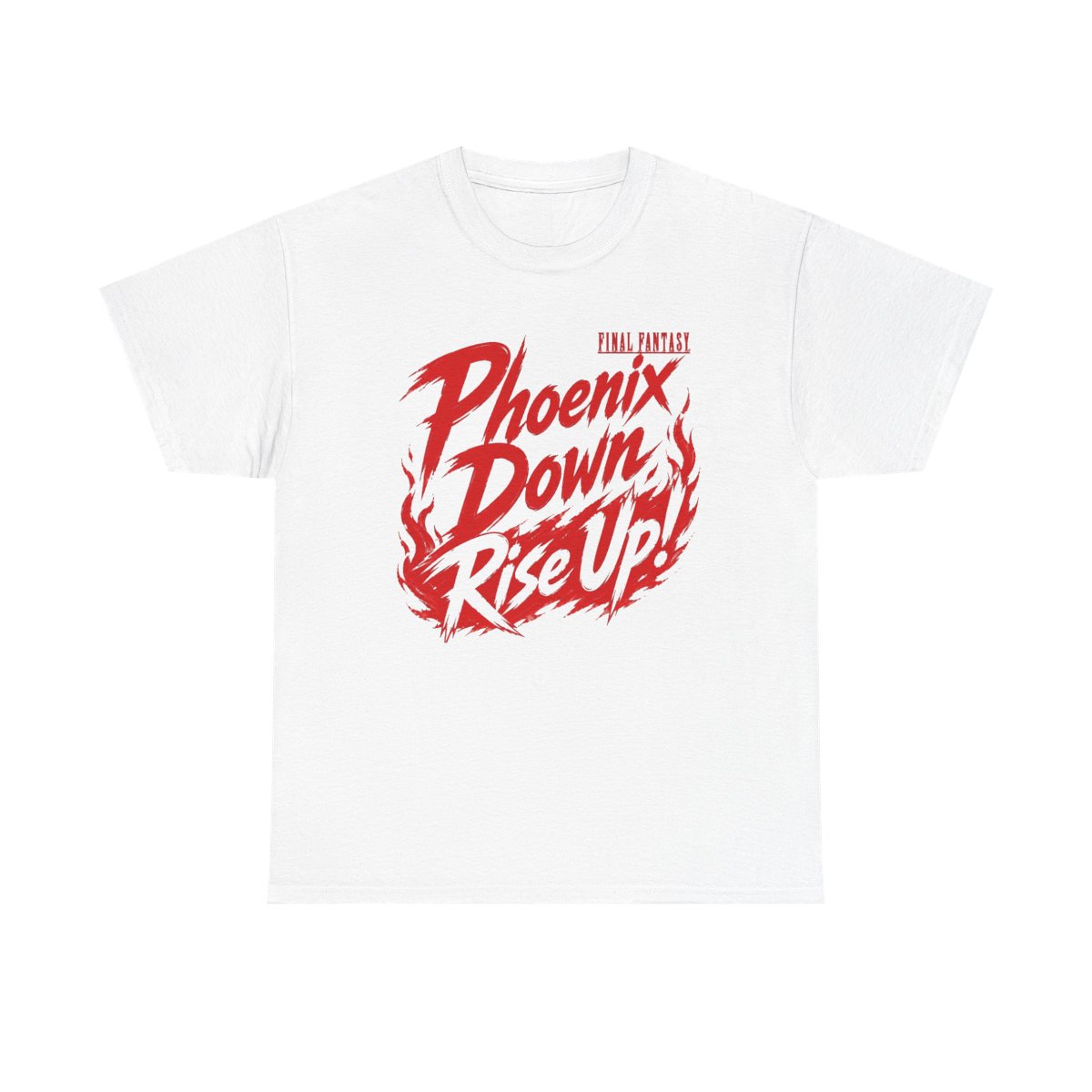 Final Fantasy "Phoenix Down, Rise Up!" Unisex Tee