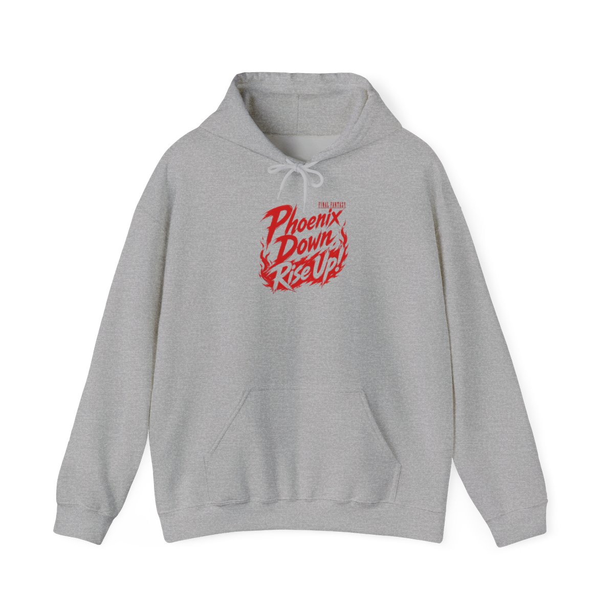Final Fantasy "Phoenix Down, Rise Up!" Hoodie - alternate angle 3, merchandise