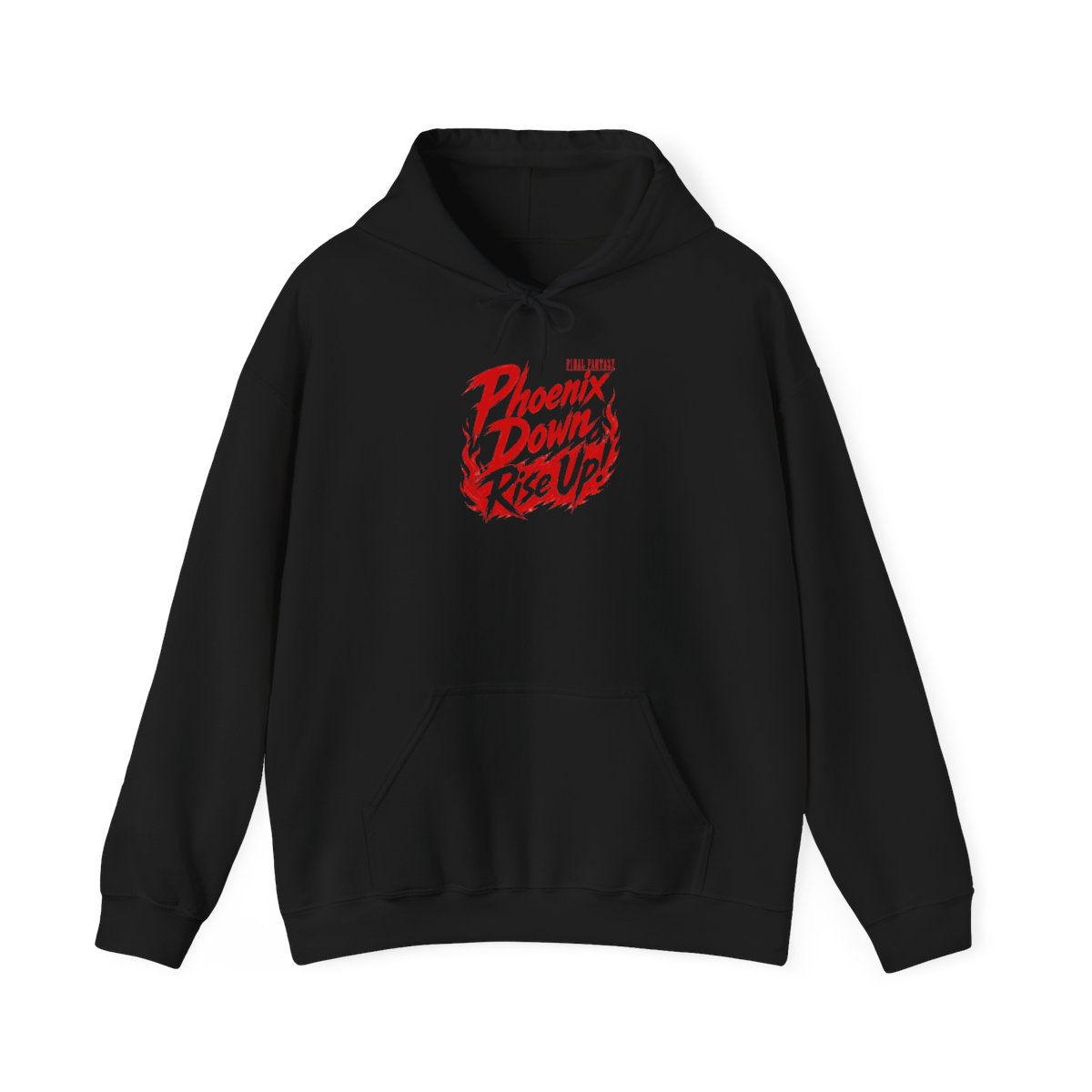 Final Fantasy "Phoenix Down, Rise Up!" Hoodie - alternate angle 2, merchandise