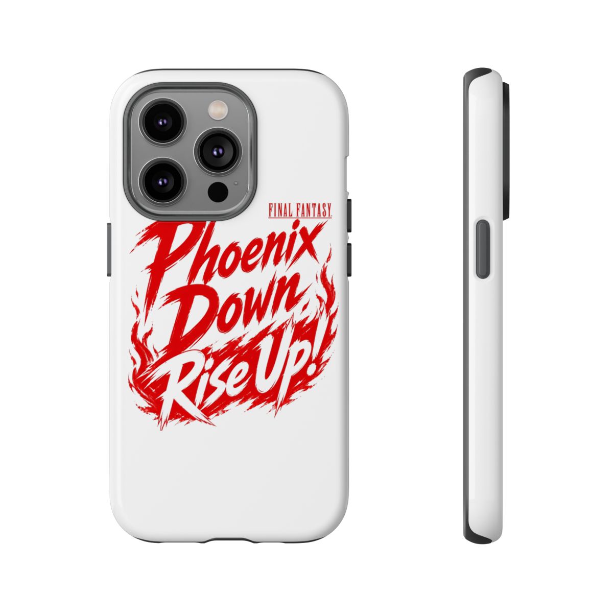 Final Fantasy "Phoenix Down, Rise Up!" Phone Case - alternate angle 4, merchandise