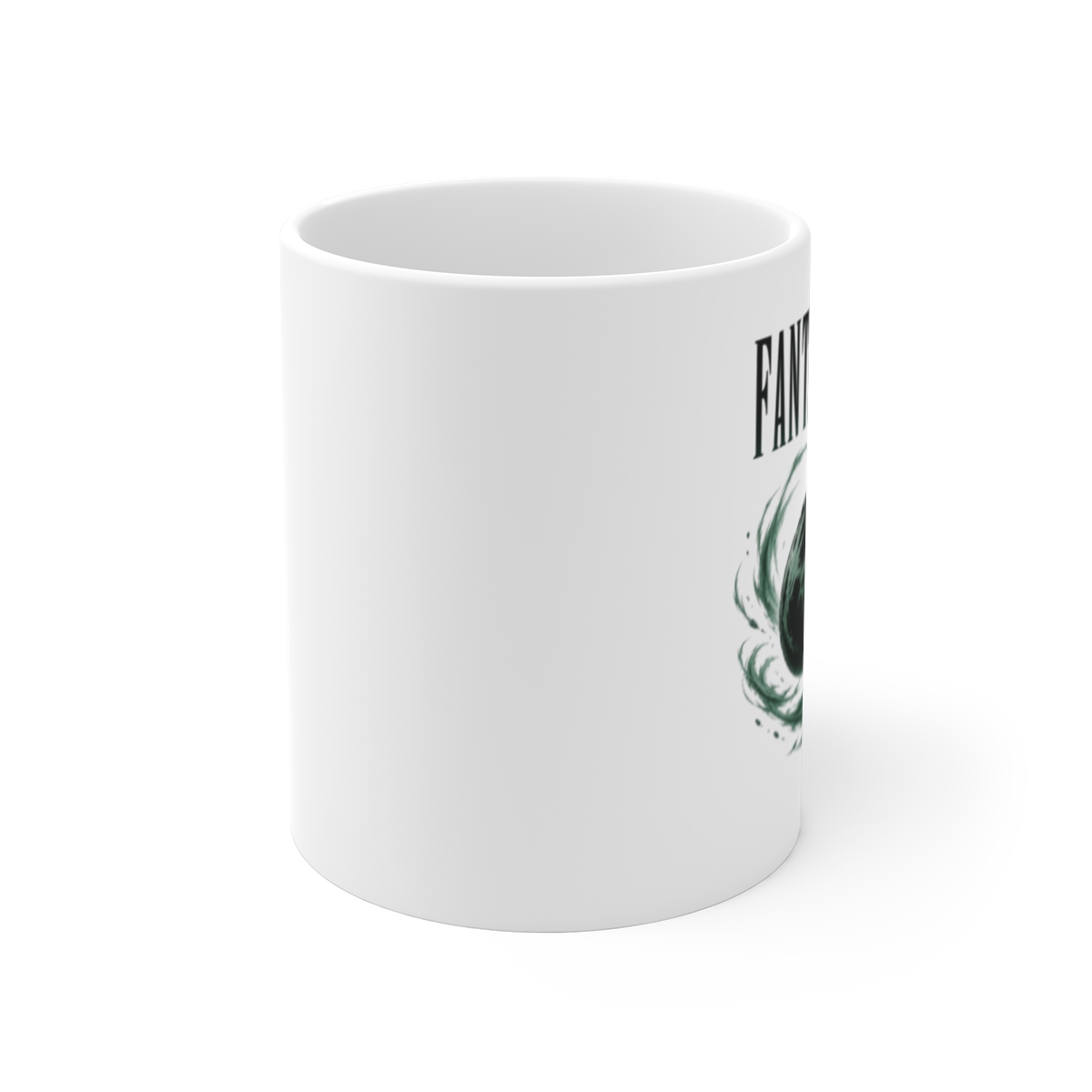 Final Fantasy "Fantasy VII" White Mug - alternate angle 1, merchandise