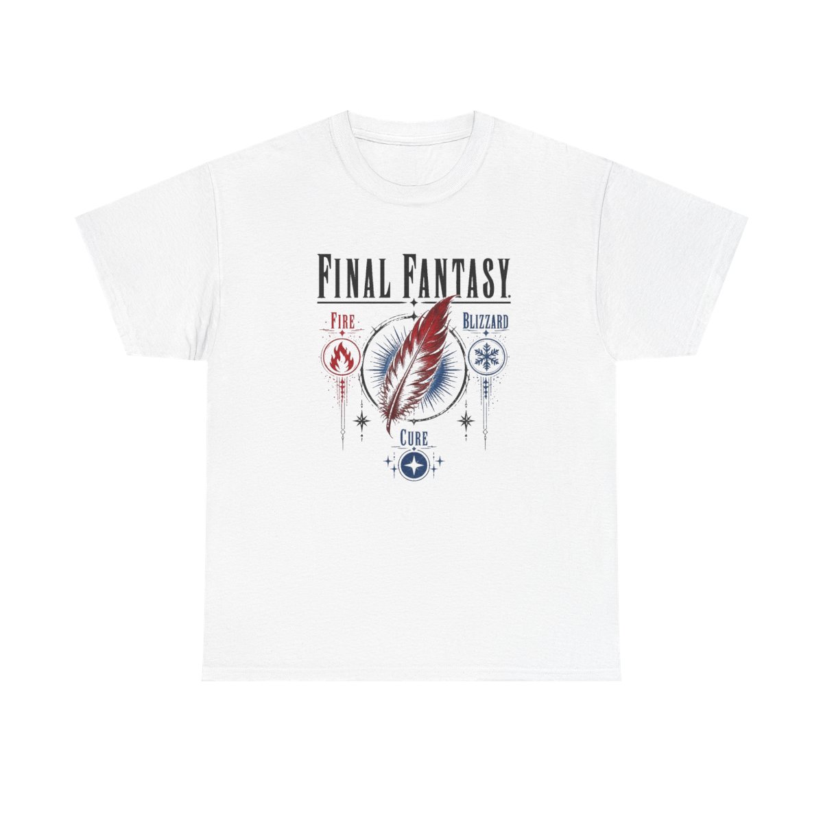 Final Fantasy "Blizzard" Unisex Tee - Official T-Shirts merchandise