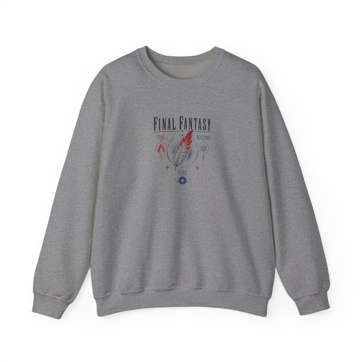 Final Fantasy "Blizzard" Crewneck - alternate angle 2, merchandise